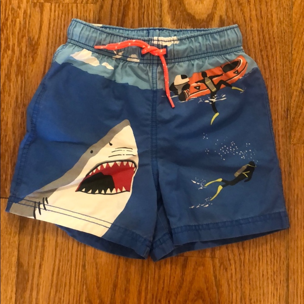 Mini Boden swim trunks